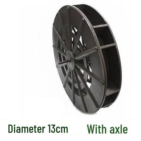 Plastic Water Wheel Rockery Fountain Garden Ornament