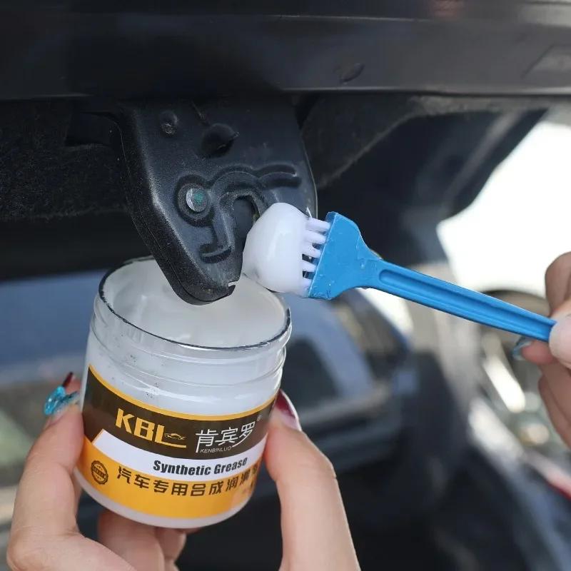 1 sada/3 ks Mazivo pro lištu střešního okna auta Bílé mazivo pro automobily Mechanické mazivo pro opravy Olej proti rzi na dveře Mazací tuk
