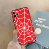Spider Web Head Mask Case For iPhone 17 Air 13 16 15 11 12 14 Pro Max 13 mini XR 15 16 Plus 16e Back Cover Shell