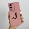 For Oppo A80 5G Case OppoA80 CPH2639 Cover Cute Letters Square Silicone Phone Case For Oppo A3 Pro 5G A3Pro CPH2665 Soft Fundas