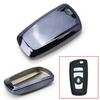 Chrom Schwarz TPU Schlüsselanhänger Hülle Für BMW 1 2 3 4 5 6 7 Serie X1 X3 X4 4-Tasten Schlüssel