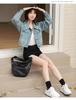 Trendy Petite Denim Vest - Hong Kong Style