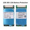 BMS 10S 36V 15A Li-ion Cell 18650 Battery Protection BMS PCB Board with Balance Function Same Port/Split Port