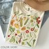 Vegetable Garden Shirt Comfort Colors®, Cottagecore Veggie Tee, Farmers Market Shirt, Botanical Shirt, Nature Shirt, Vegan Gift, Foodie Gift