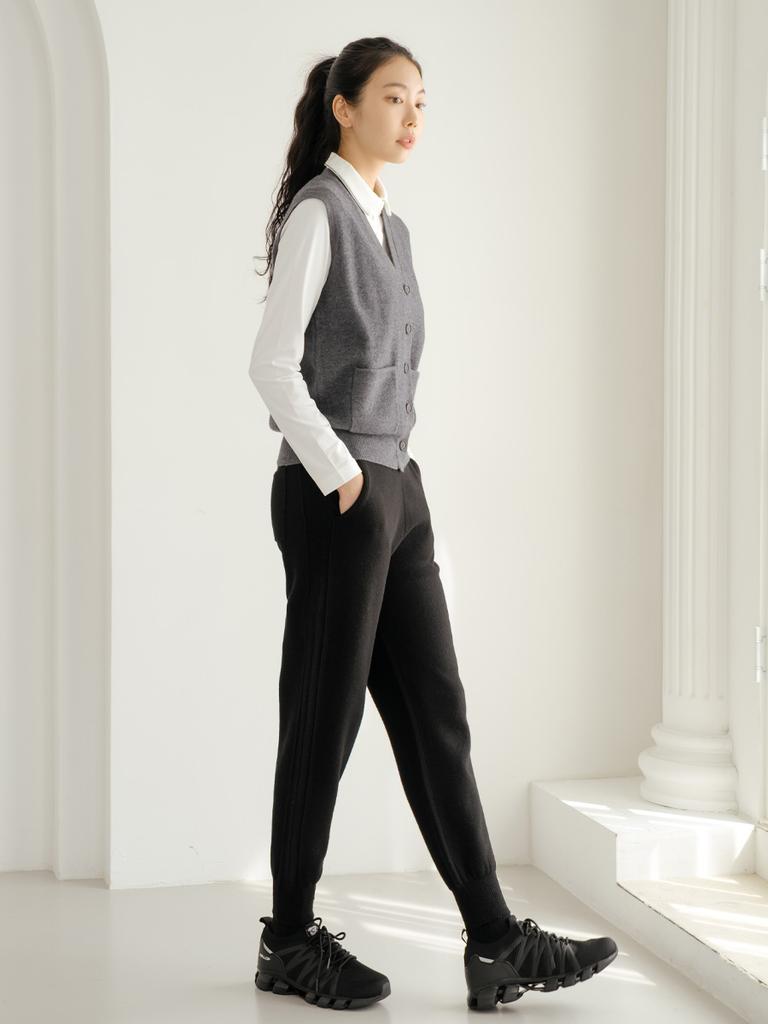 NITINA Daily Knit Jogger Pants Ii Bk
