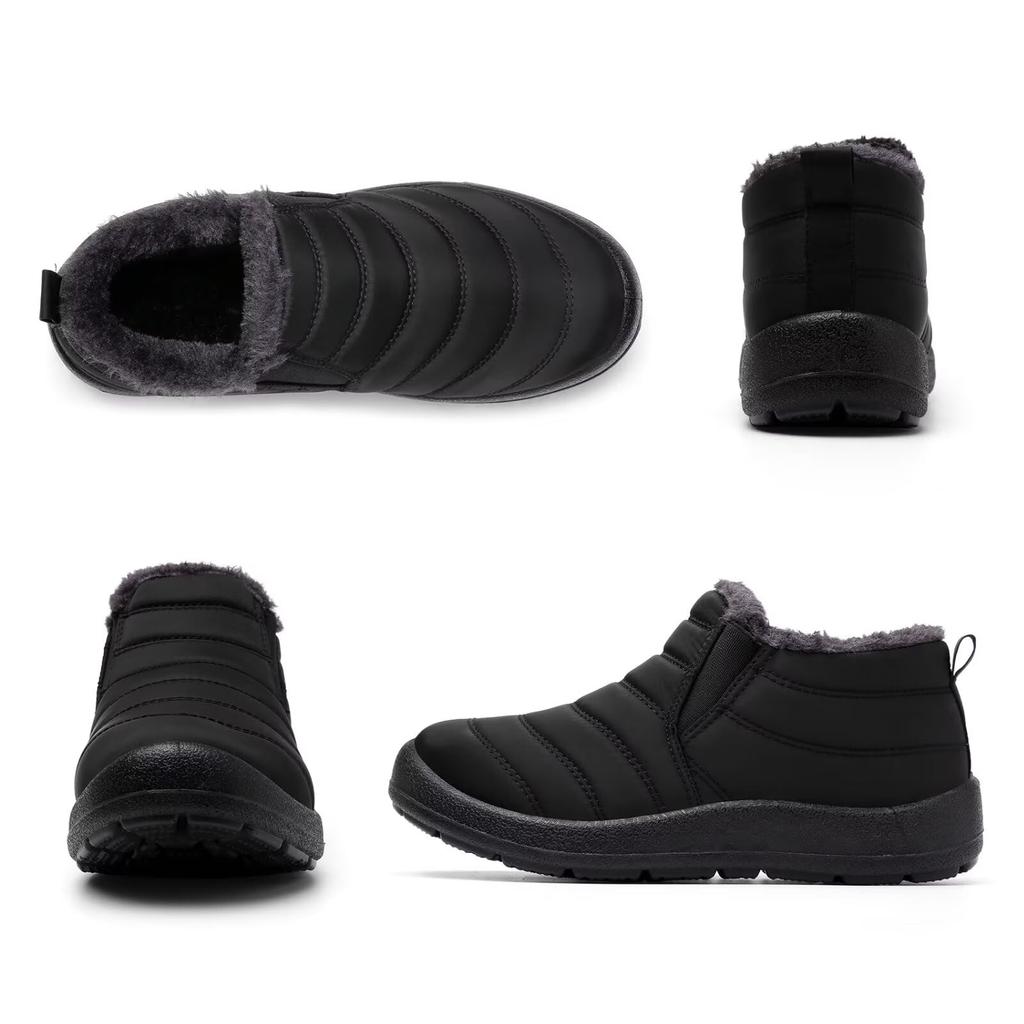 Schnee Warm Schnee Winter Einfach An- und Auszuziehen Kaltes Wetter Schnee Baumwolle Winterfleece Größen [kamafy] Damenstiefel, Schuhe, Wasserdicht, Rutschfeste Stiefel,