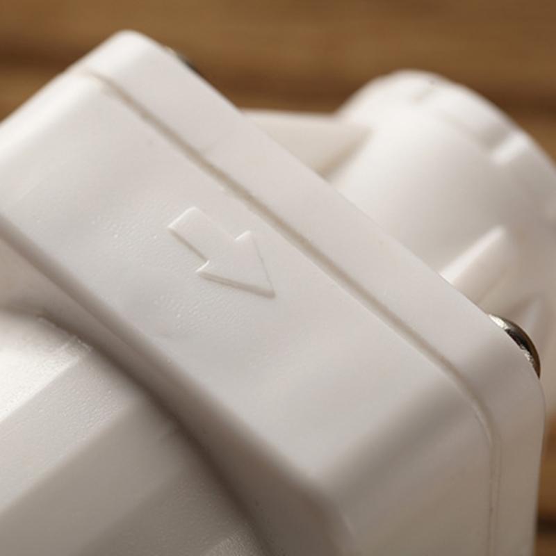 1/2 Zoll 3/8 Zoll 1/4 Zoll Verstellbares Kunststoff-Druckminderungsventil Wasserdruckregler für Umkehrosmose-Wassersystem