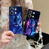 Tiger Neon Mobile Cell Phone Case for POCO M7 M6 M5 M4 M3 X7 X6 X5 X4 X3 Pro GT 5G Colorful Printing Cover Luxury Pretty Cover