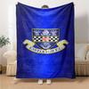 Eastleigh Fc Print Flannel Blanket High Quality Warm Comfortable Cover for All Seasons Perfect for Gifts Home Decor