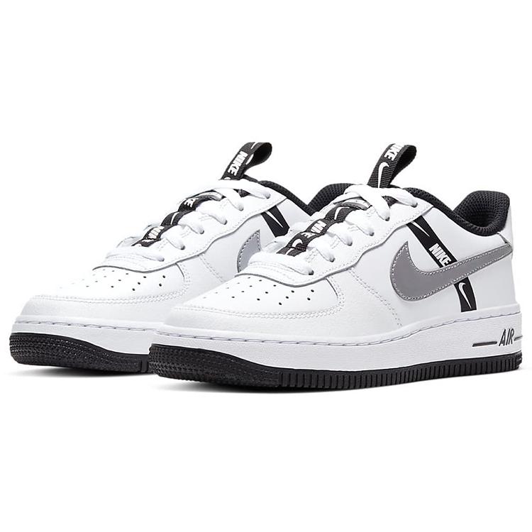 Nové Nike Air Force 1 Low LV8 KSA Bílá Reflexní stříbrná GS CT4683-100