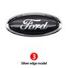 9.5cm 11.5cm 13cm ABS Emblème Badge Capot Avant Coffre Arrière Pour Ford Focus Ranger Fiesta Pièces de Rechange Auto Mondeo Escape Kuga R4W