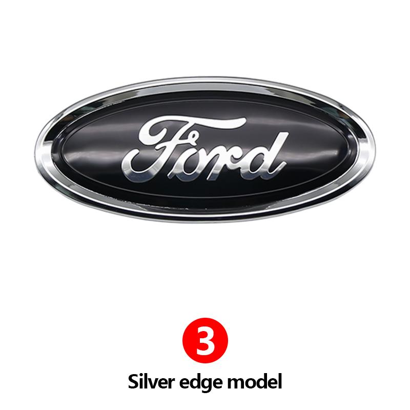 9.5cm 11.5cm 13cm ABS Emblème Badge Capot Avant Coffre Arrière Pour Ford Focus Ranger Fiesta Pièces de Rechange Auto Mondeo Escape Kuga R4W