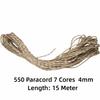 Multipurpose Parachute Cord Durable DIY Rope New Survival Cord  Lanyard Making