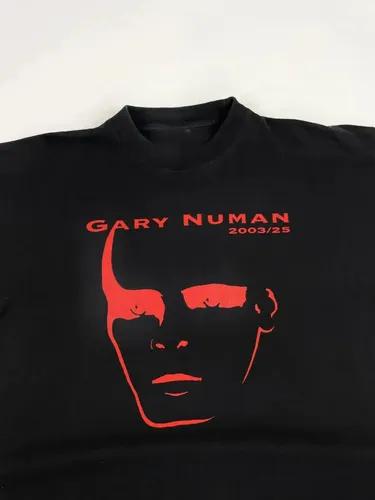 Unisex shirt Cotton Oversize Large Size Vintage Unisex Gary Numan Tour Concert Qa1814