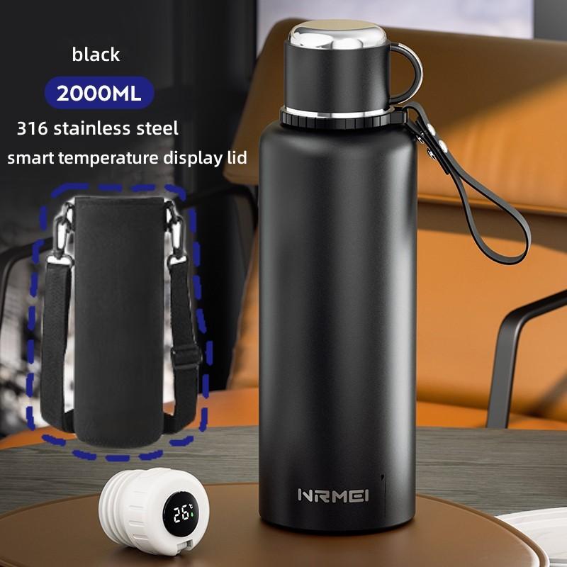 2L Stainless Steel Thermos Bottle for Hot Coffee Vacuum Thermal Water Bottle Insulated Cup Vacuum Flasks Double Wall Travel