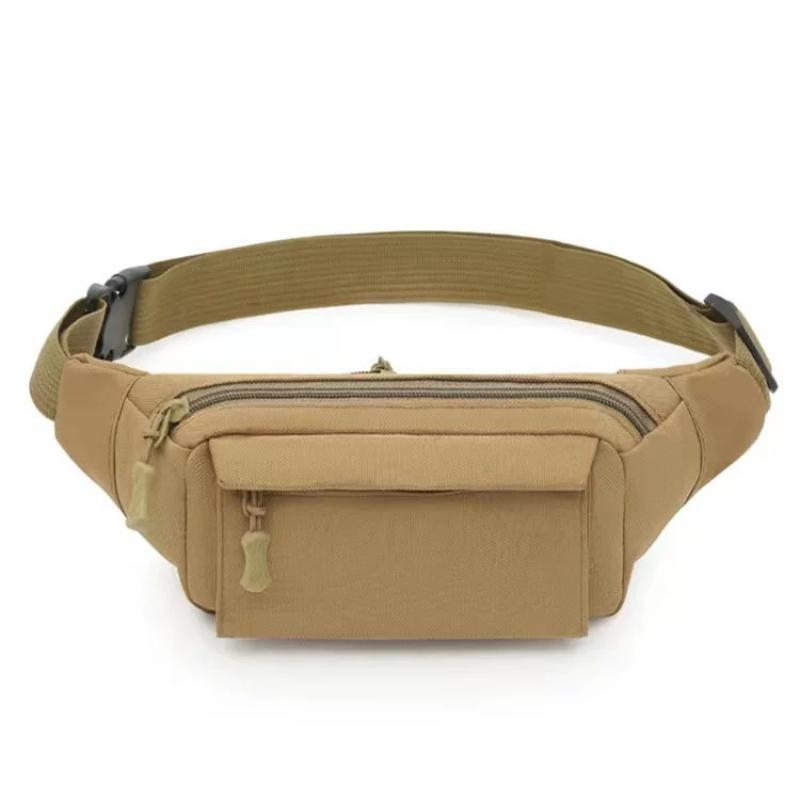Tactical Waist Pack for Men Waterproof Wear-resistant Belt Bag Multi-pocket Fanny Pack for Hiking Travel Daily Commute