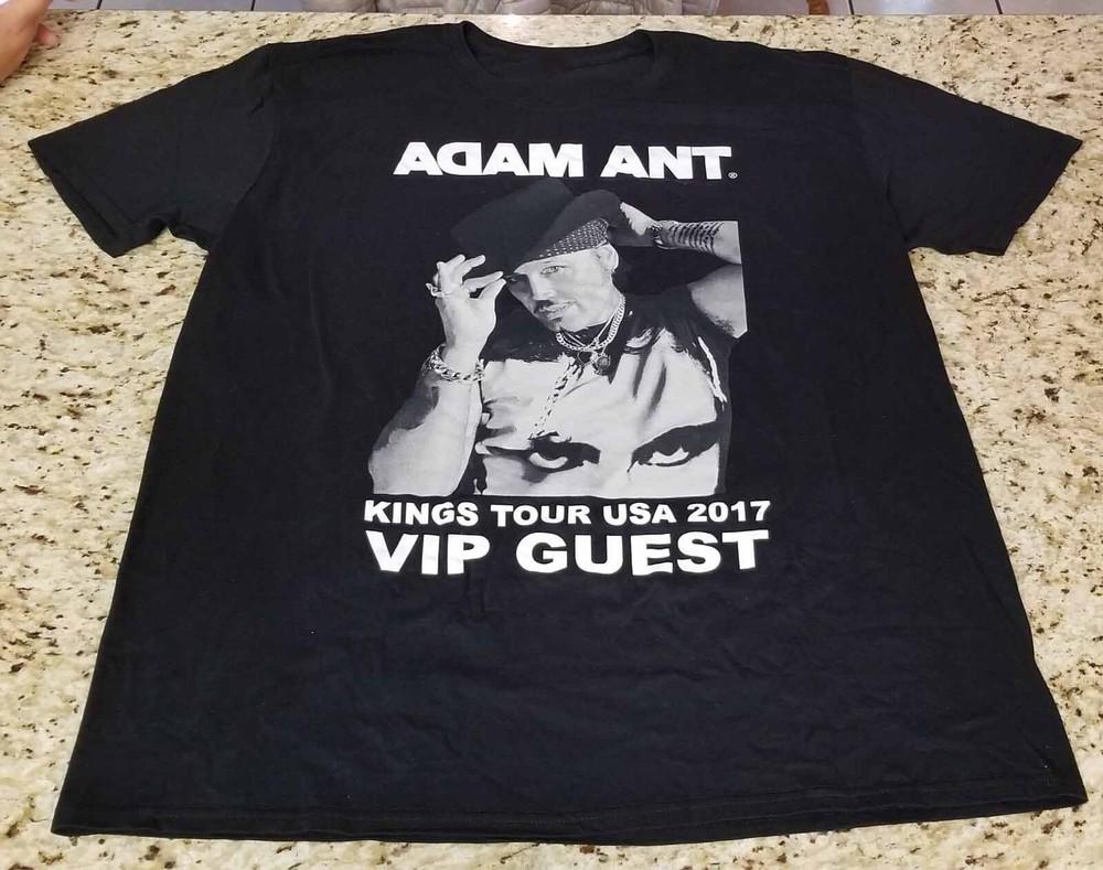 

Adam Ant Kings Tour USA Tshirt S to 5XL UR242 Unisex T-Shirt S