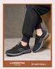2025 Winter Men's Thick-Soled Non-Slip Breathable Lace-Up Sports Shoes with Velvet Warmth