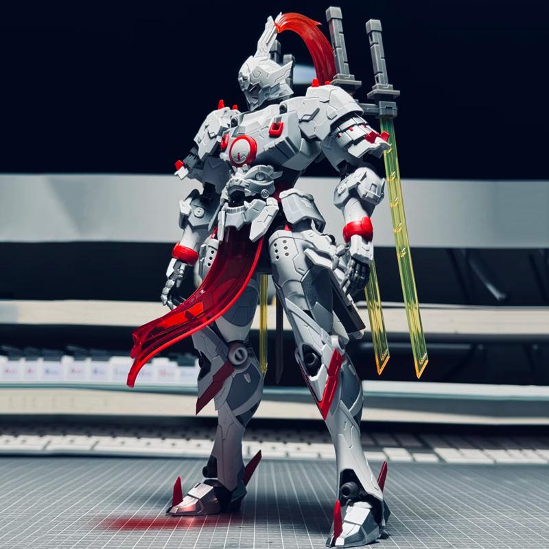 MOTOR NUCLEAR MNP-XH07 Wei Yuan-Style Sword-Fighting Alloy Joint Mecha Model Kit Buildable Action Figure Desk Ornament Boys Toy