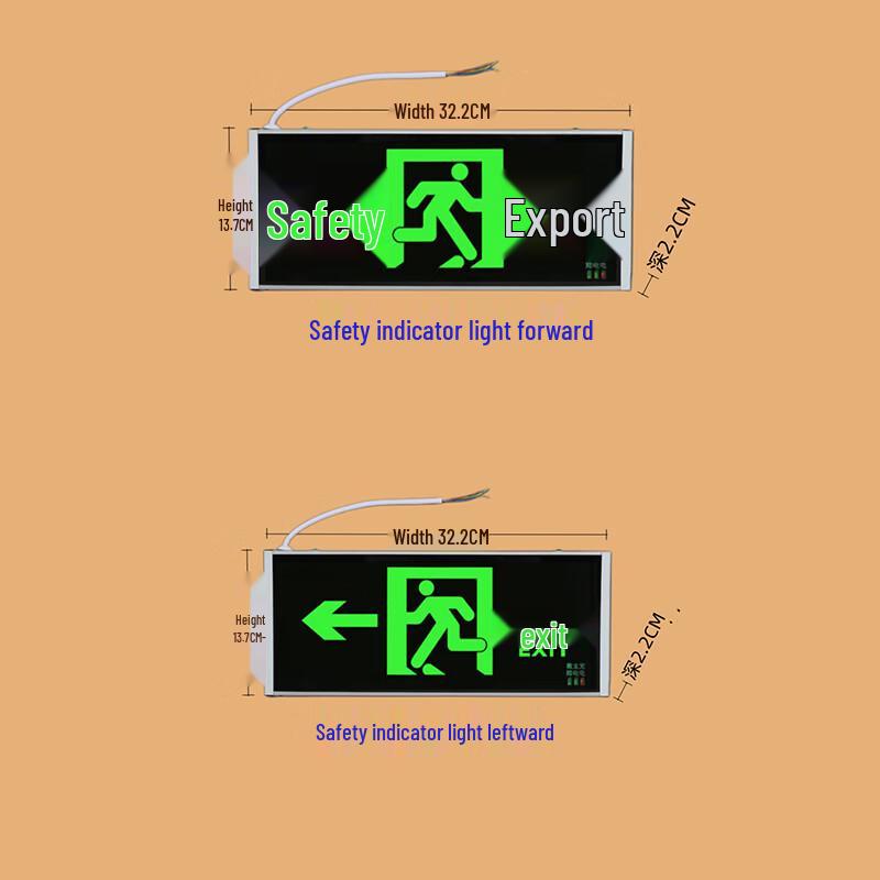 Fire Emergency Evacuation Signboard