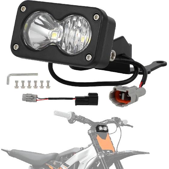 

Headlight Kit 6000-6500K Led Light Bar for Surron Sur Ron Taparia Talaria Sting MX4 MX5 Eride E Ride Pro X260 Dirt Bike Light Motorcycle Front белый