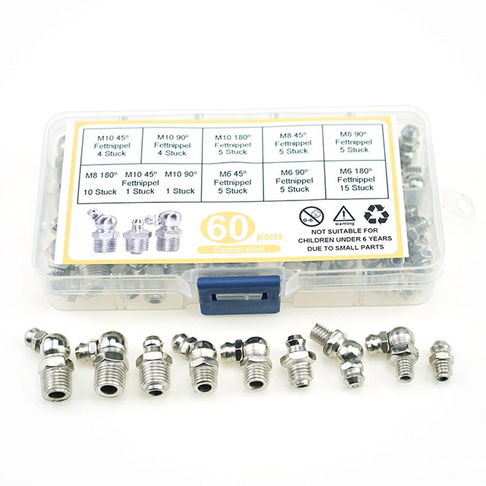 Fettverteilwerkzeug Fettnippel-Kit Industrielle Wartung 6mm-gerade Kompakter Nadel-Fettspender