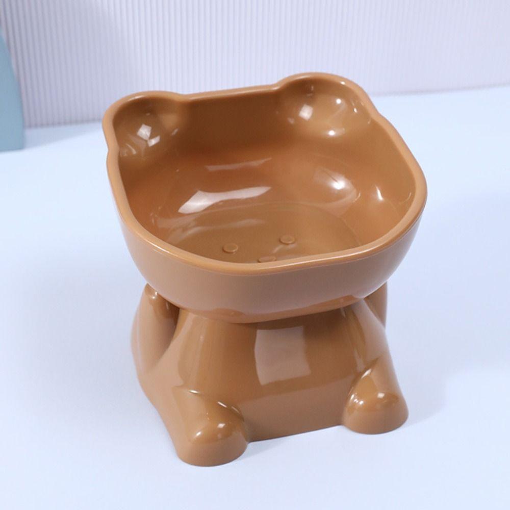 Cute Food Feeder High Feet Drink Water Bowl Feeding Bowl Pet Water Dishes Puppy