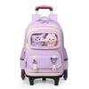 Capybara Cartoon Rolling School Backpack