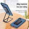 Adjustable Square Finger Ring Phone Holder - Foldable, Rotatable, Ultra-thin Zinc Alloy Back Sticker