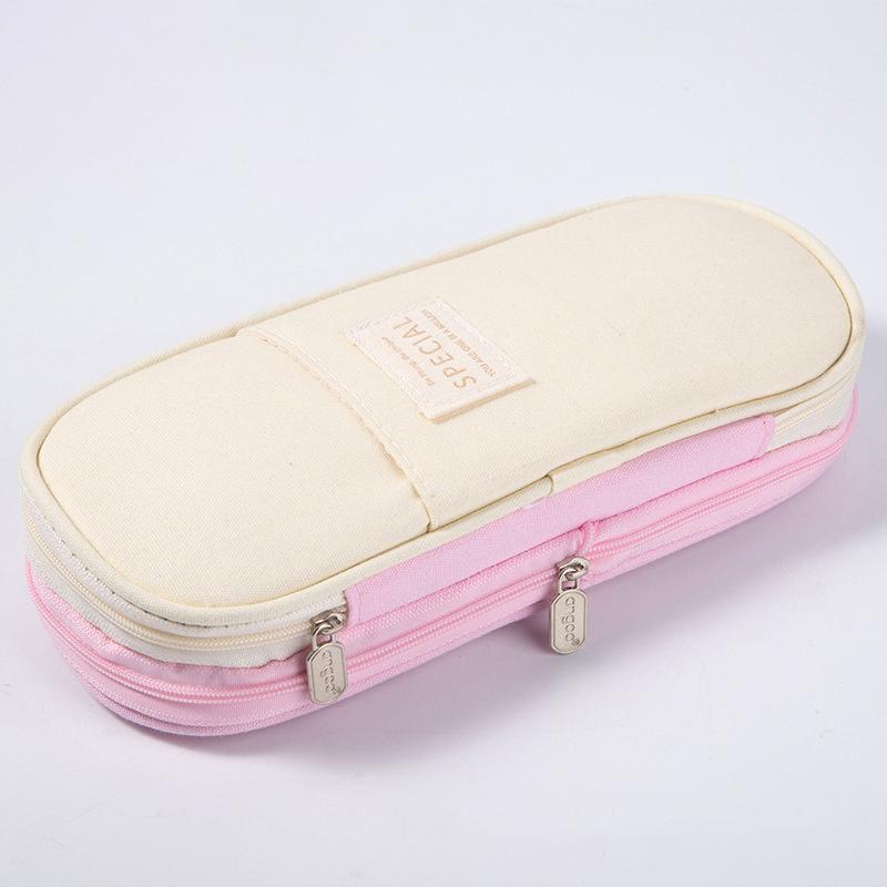 

Kawaii пеналы большой емкости пенал держатель коробка для девочек офис студентов органайзер школьные канцелярские принадлежности