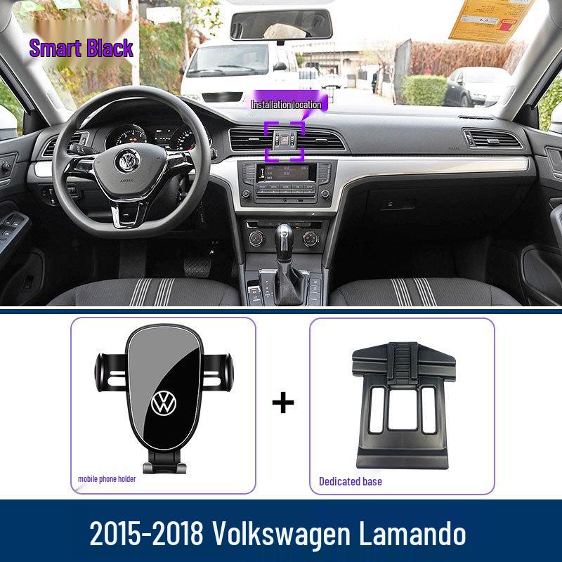 Volkswagen Lamando Držák na telefon do ventilace a klip na navigaci