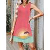 Vestito da donna senza maniche, Vestito di Natale. ...