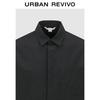 Men's Casual Lapel Drawstring Shirt