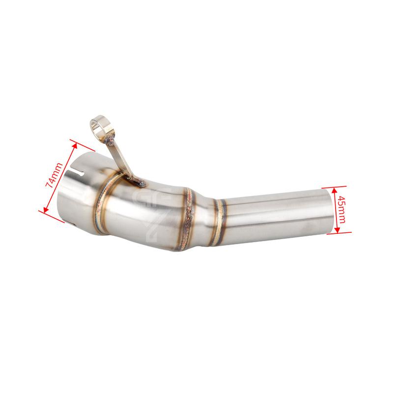 For KTM 250 / 390 Adventure 2021 Duke 250 / 390 2021 Escape Motorcycle Exhaust Muffler Header Pipe Slip-on