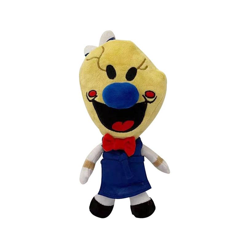 Nouvelle Peluche Ice Scream Rod Jouets en Peluche Doux Poupées de Dessin Animé Personnage de Jeu d'Horreur Décoration Halloween Noël Cadeau pour Enfants 25cm