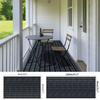 New 1pc Washable Non-slip Carpet, Solid Color Striped Kitchen Door Mat Floor Mat, Suitable for Bathroom, Hallway, Entrance,