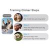 Dog Training Clicker Pet Obedience Guidance Tool With Wrist Strap Cat Behavior Correcting Clicker For Potty Chewing Barking