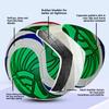 PU Seamless Size 5 Training Soccer Ball Portable Outdoor Sports Football Suitable For Kids Adults Practice Game Gift