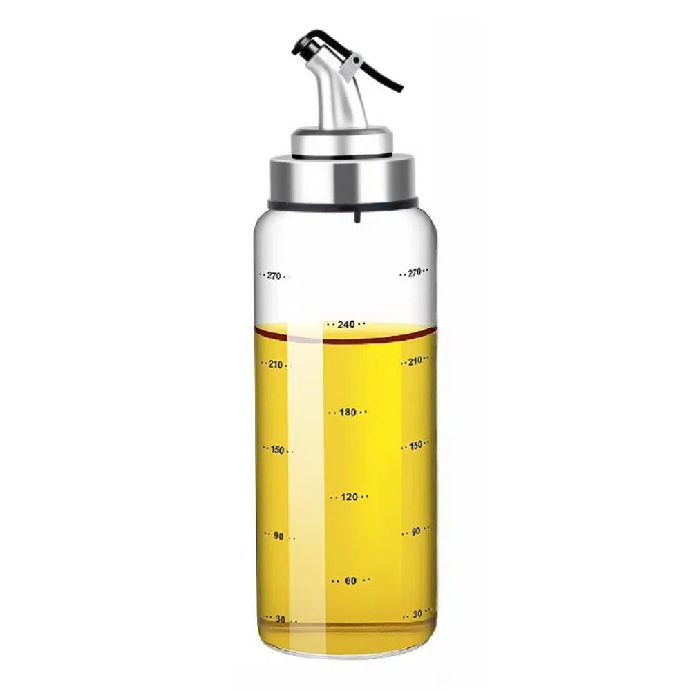 Botella de salsa de cocina con apertura automática de 180/300/500 ml para almacenar aceite y vinagre.