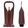 Single Bottle Holder Leather Wine Carrier Waterproof Beer Gift Bag Wine Tote  Bridal Shower