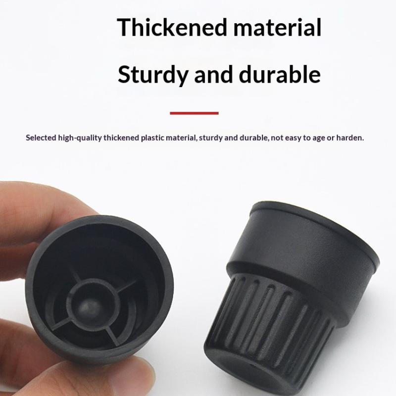 2/10Pcs Black Scooter Protective Plug Accessories Scooter Foot Krutch Center Axis Screw Electric Bike Parts