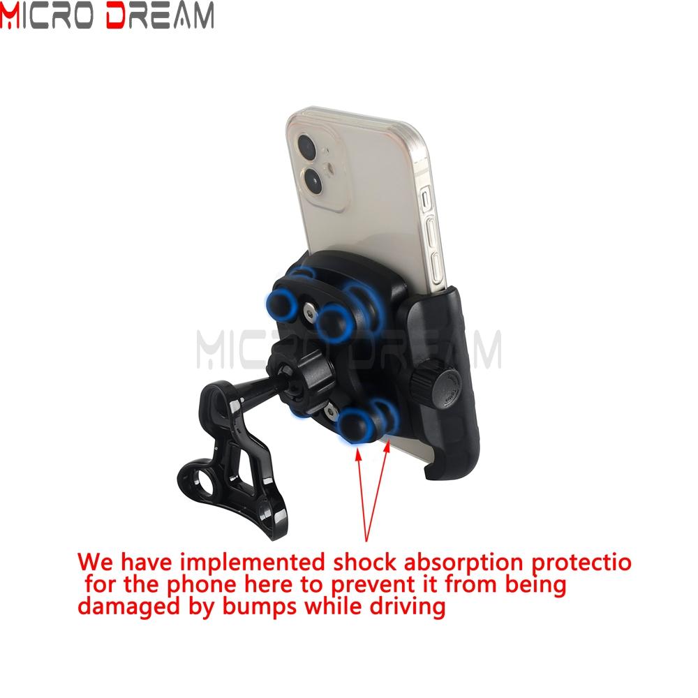 For Harley Road Glide FLTRX Limited FLTRK Special FLTRXS Ultra FLTRU Motorcycle Phone Holder Bracket Shock Absorpt Phone Stand