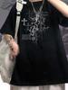 Oversized Basic T-shirt – Gothic, Opium, Y2K, Drain Style
