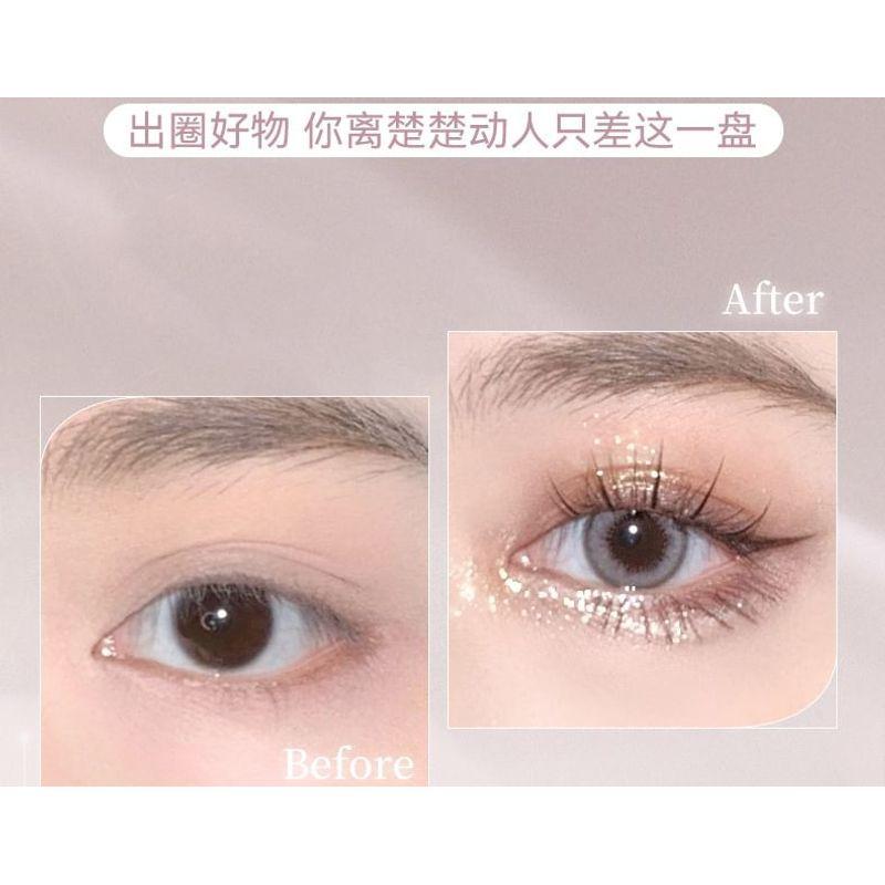 NOVO - Sparkling Monochrome Eyeshadow - 6 Colors