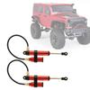 108mm Negative Pressure Shock Damper  Internal Springs for RGT 1 10 RC Car(Red R86007BL B )