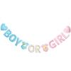 Pink Bow Baby Shower Decorations Pre-Strung Handmade Felt Welcome Baby Sign with Wool Felt Ball Banner for Welcome Home It's a Girl Coquette Baby