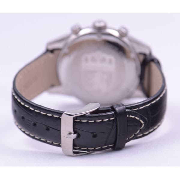 SVALBAL Pánské SV11-LWH (Křemenný pánský sluneční plamen) Kulaté hodinky Black Multi-Hand Analog