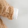 Cappotto Felpa con Cappuccio Peluche Ricamato Gatto Cartone Animato per Bambine – Trapuntato in Ecopelliccia per Autunno/Inverno