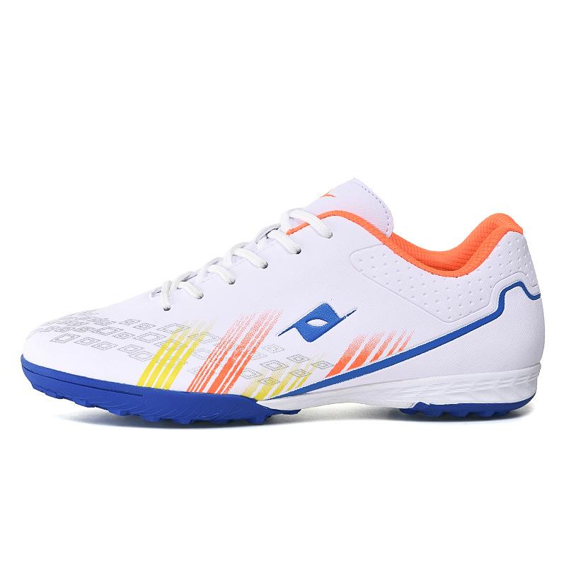 PLUS Messi C Luo High-top Football Shoes Ag Long Nails Tf Broken Nails Elementary School Children Artificial Grass Training