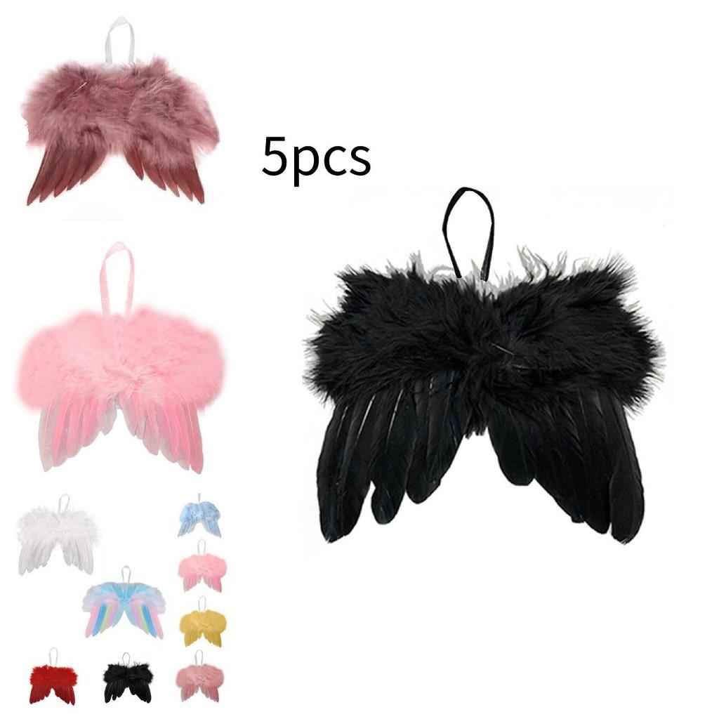 Mini Christmas Tree Feather Wings Decorative Accessory For Barbie Dolls With Custom Colors